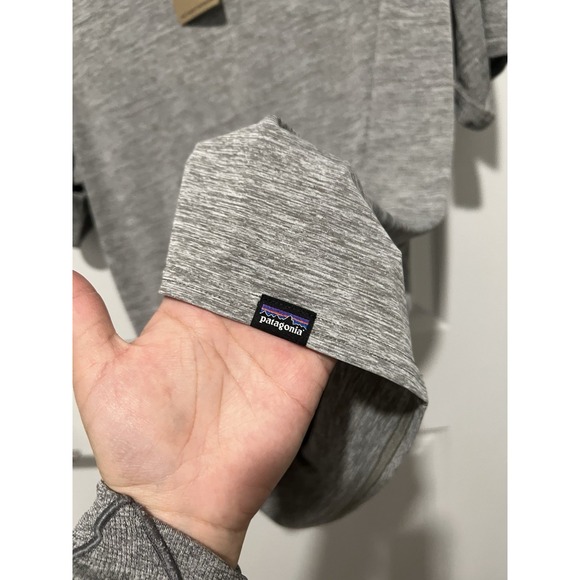 Patagonia Men's Capilene Cool Daily Shirt Feather Grey Size Large NWT $45.00 - Picture 5 of 8